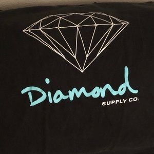 Men’s medium diamond supply co. Black T-shirt